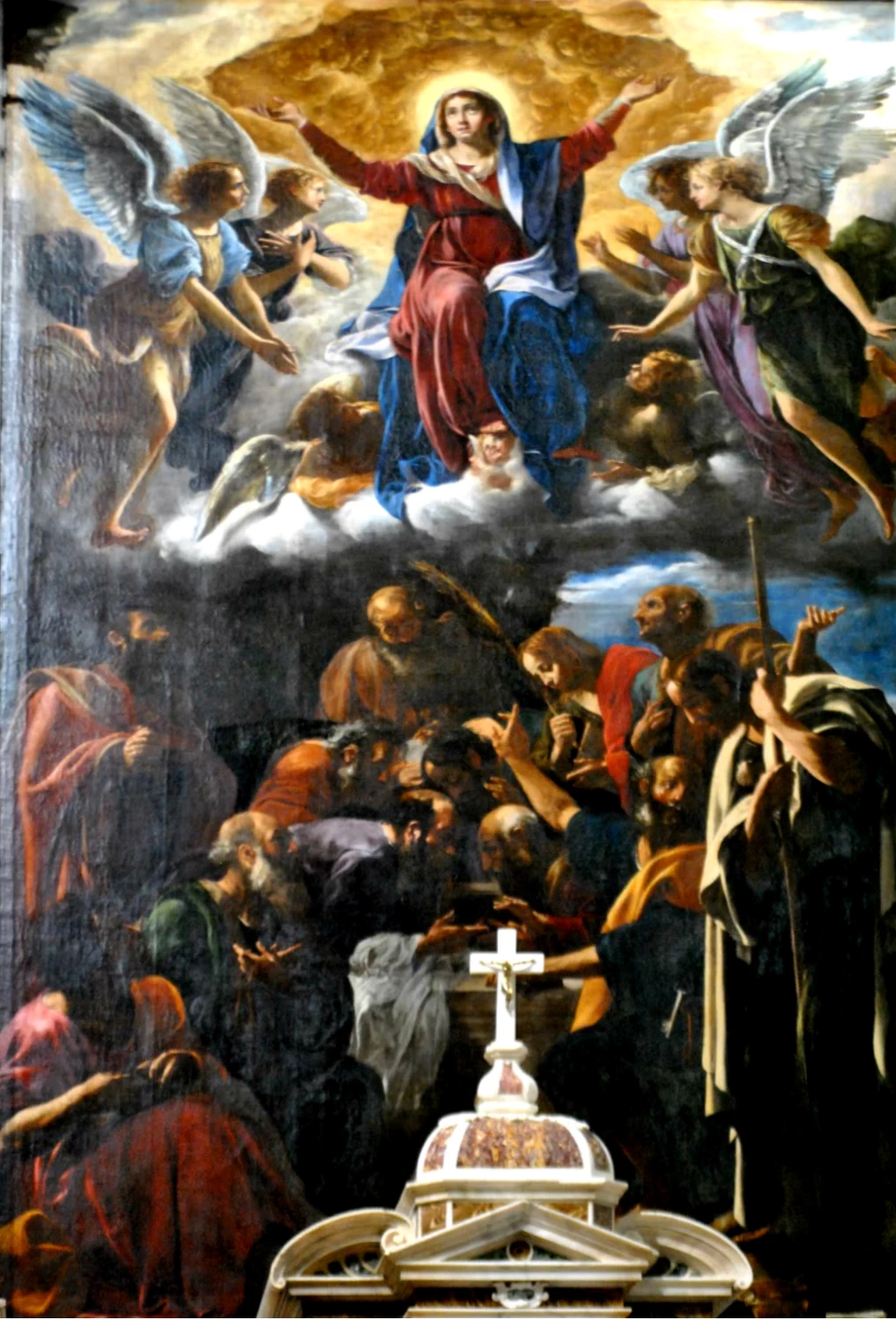 Orazio Borgianni - Assunta, Valladolid, Convento de Porta Coeli